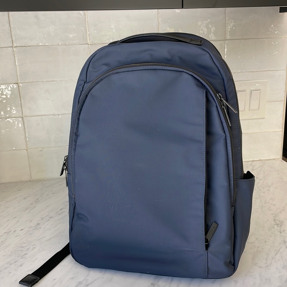 AWAY The Backpack in Navy Nylon